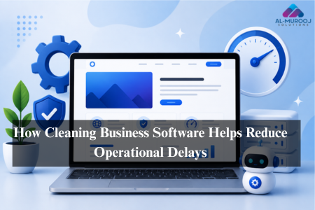 Cleaning business software dashboard showing scheduling and operations management tools