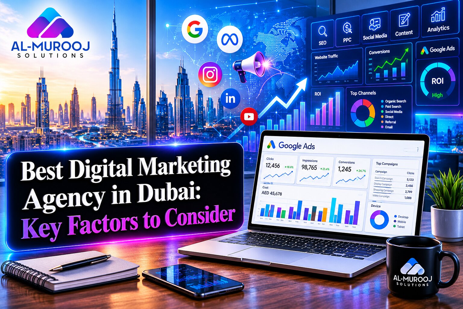 Best Digital Marketing Agency in Dubai: Key Factors to Consider